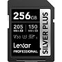 Karta pamięci Lexar SDXC 256GB 1066x (205MB/s) Professional SILVER Plus