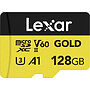 Karta pamięci Lexar microSDXC 128GB Gold UHS-II (280MB/s) + adapter SD