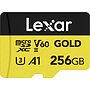 Karta pamięci Lexar microSDXC 256GB Gold UHS-II (280MB/s) + adapter SD