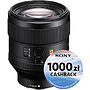 Obiektyw Sony FE GM 85mm f/1,4 - CASHBACK 1000zł +Filtr UV Marumi Fit+Slim MC, 77mm gratis