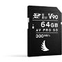 Karta pamięci Angelbird SDXC 64GB AV Pro (300MB/s) V90 UHS-II U3