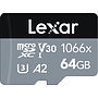 Karta pamięci Lexar microSDXC 64GB 1066x (160MB/s) + adapter SD