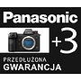 Gwarancja Panasonic + 3 lata (dla aparatów bezlusterkowych Lumix S)