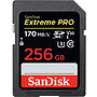 Karta pamięci SanDisk SDXC Extreme PRO 256GB (170MB/s) V30 UHS-I U3