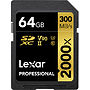 Karta pamięci Lexar SDXC 64GB 2000x (300MB/s) - PROMOCJA