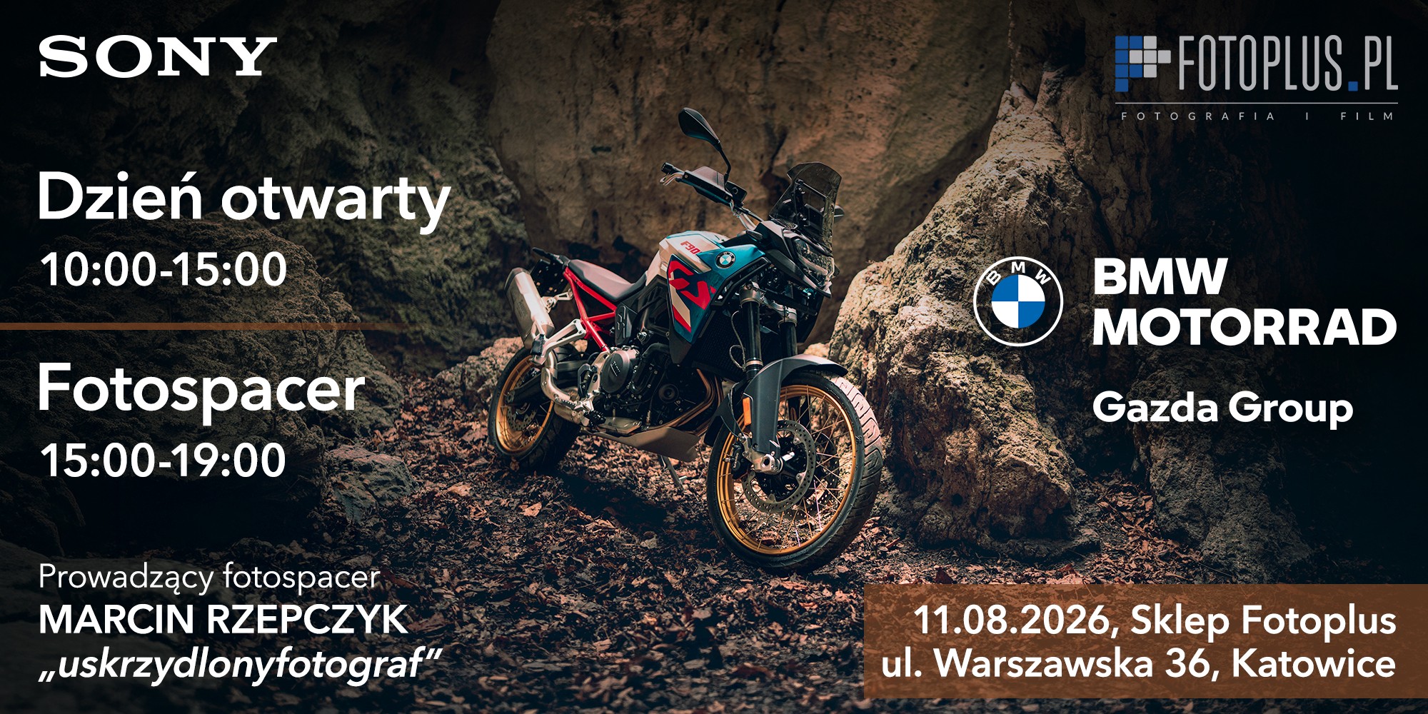 Dzień otwarty Sony i warsztaty z fotografii motoryzacyjnej z Marcinem Rzepczykiem